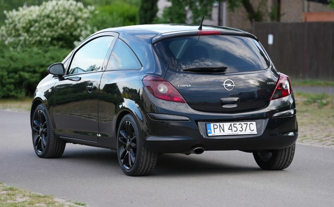 Opel Corsa cena 15498 przebieg: 205500, rok produkcji 2012 z Konin małe 277